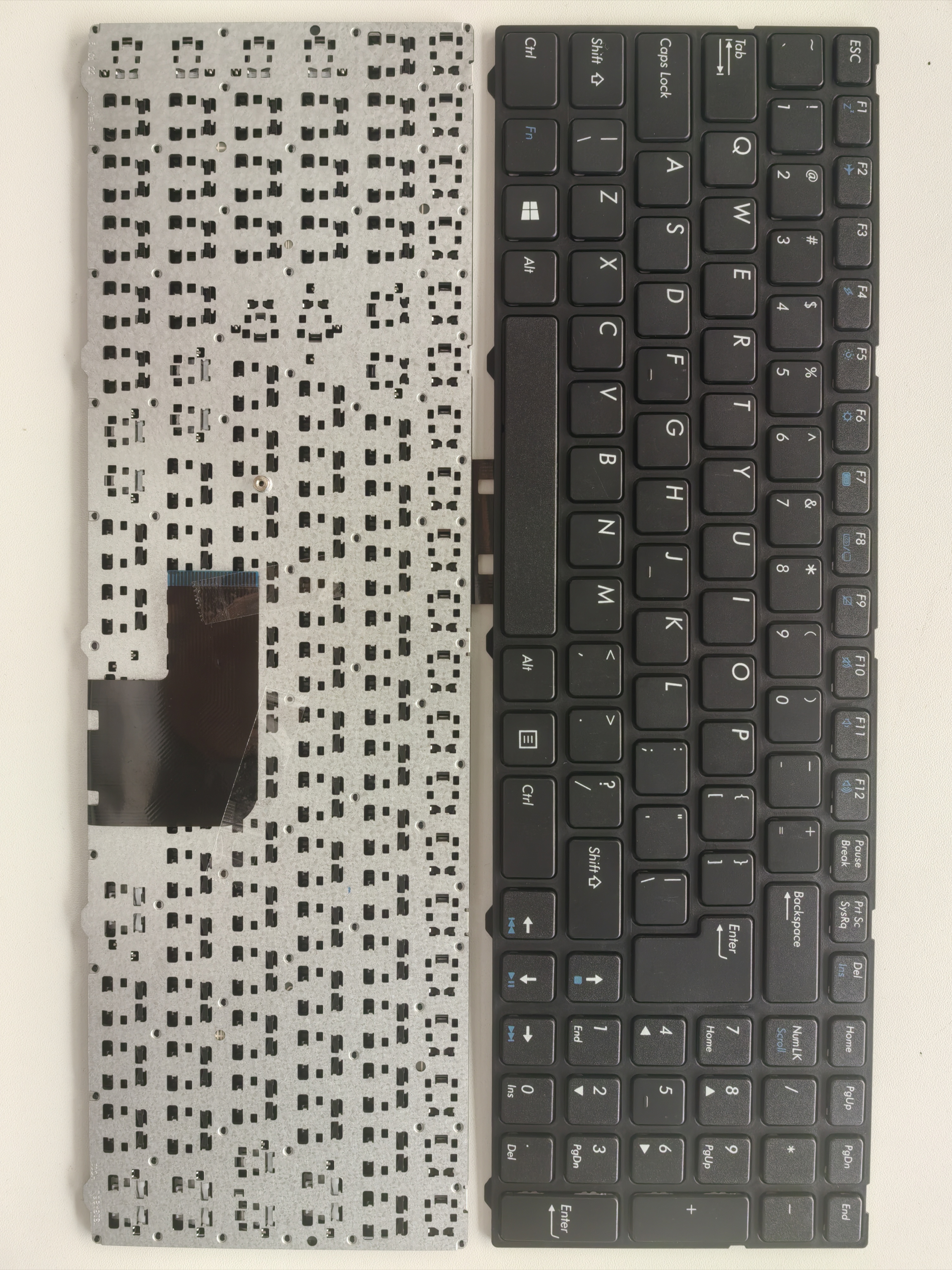 Picture of New Replacement Laptop Keyboard For N/A C15 BLACK FRAME BLACK (OEM) UI Layout